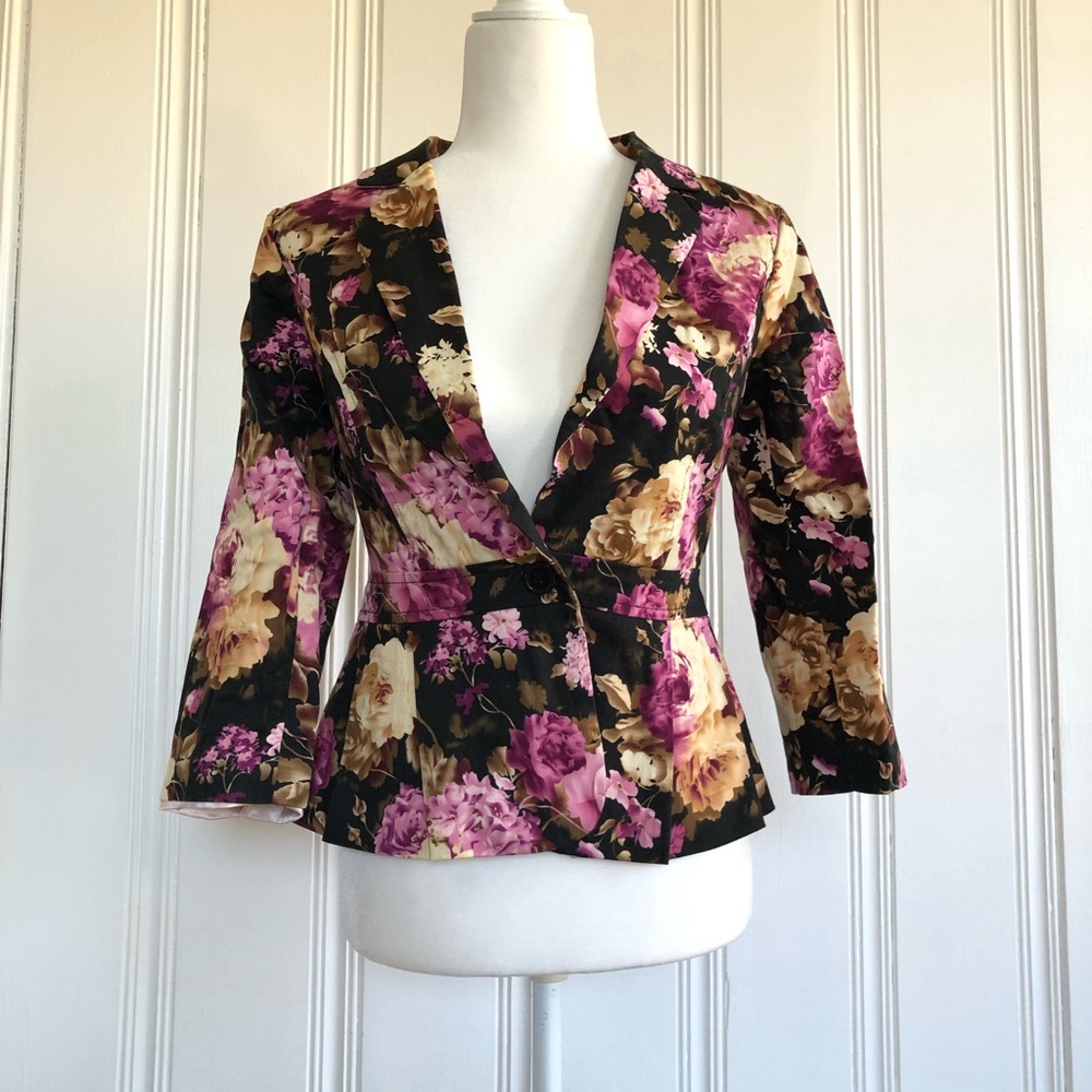 Floral blazer - Picture 2 of 4